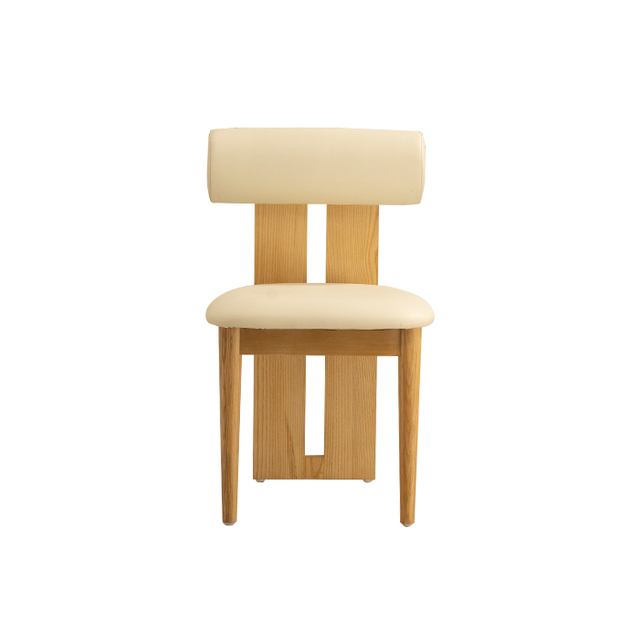 Minimalist Hippo Deri Şezlong