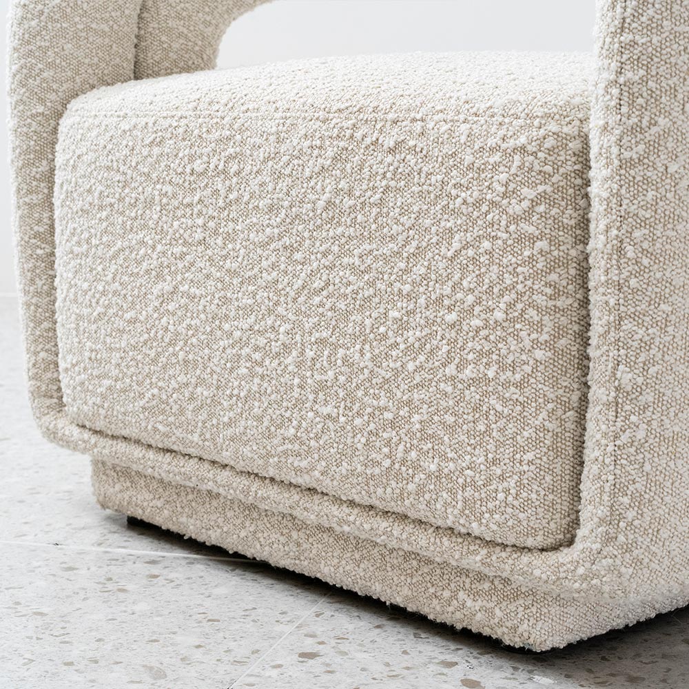 Minimalist Beyaz Kapalı Salon Sandalyesi Yatak Odası Oturma Odası Mobilyası Kapalı