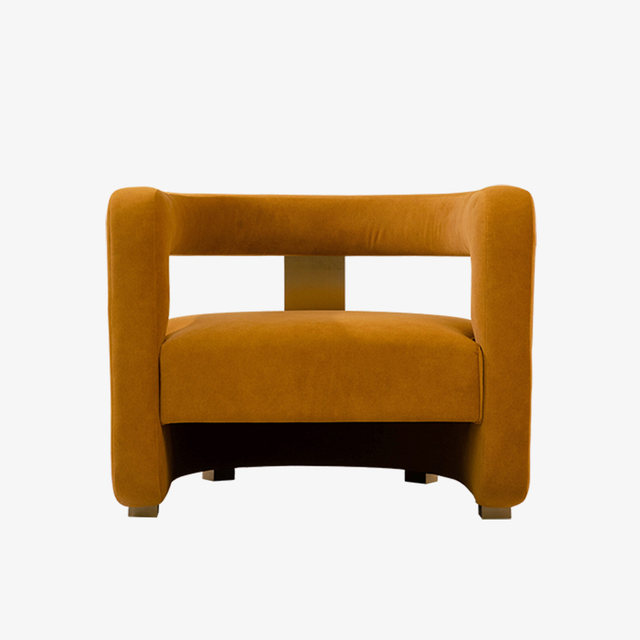 Modern Kadife Vurgulu Sandalye 