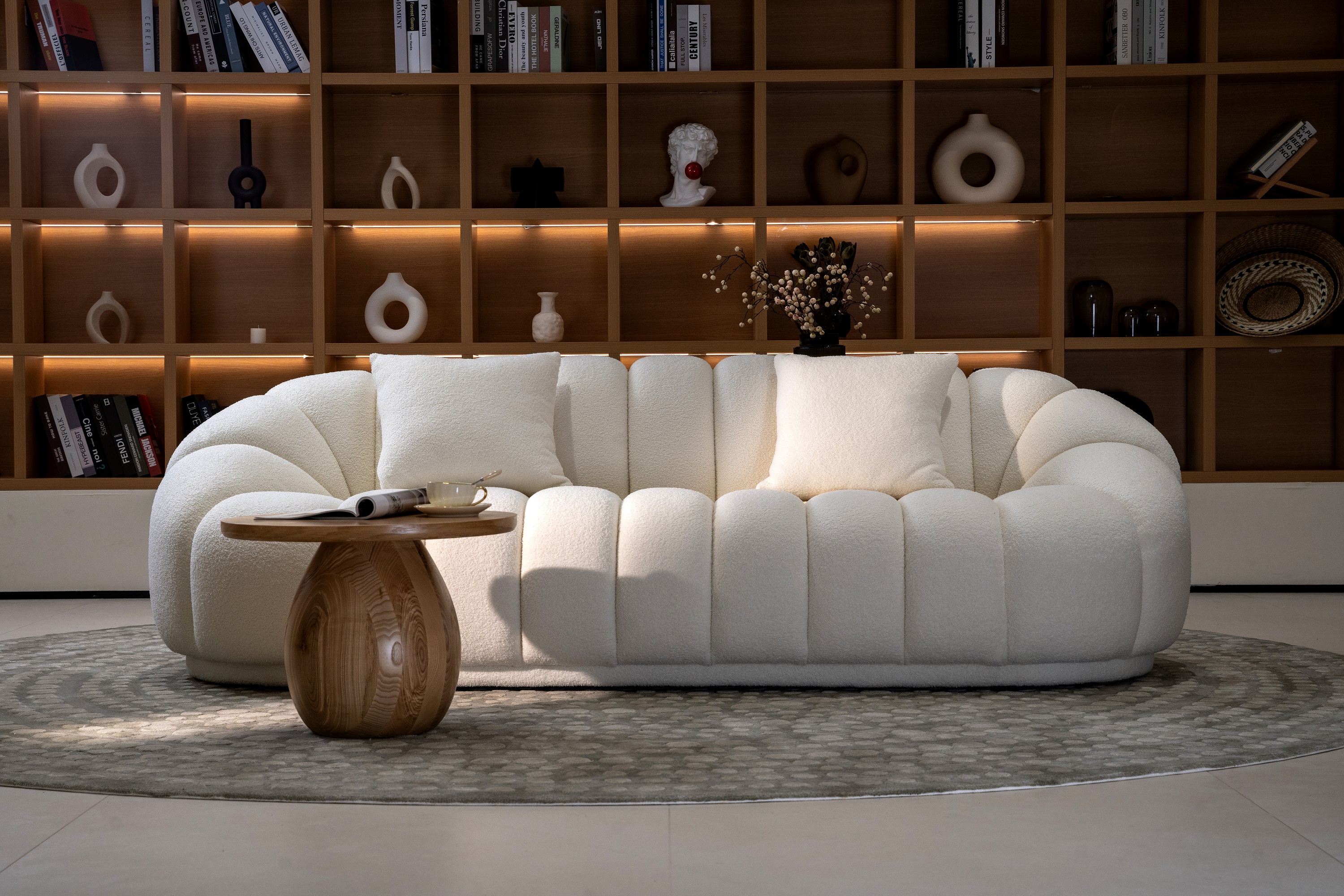 Kabak Tasarım &Uuml;&ccedil;l&uuml; Koltuk