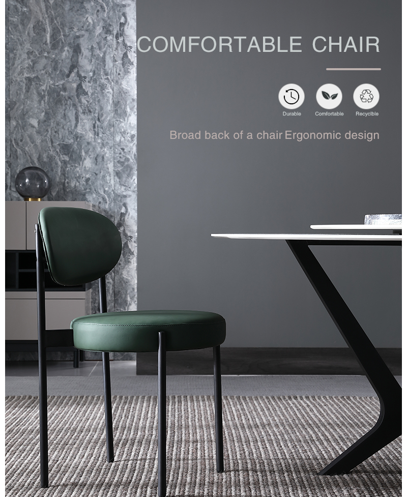 yeşil yemek sandalyesi 4'l&uuml; takım