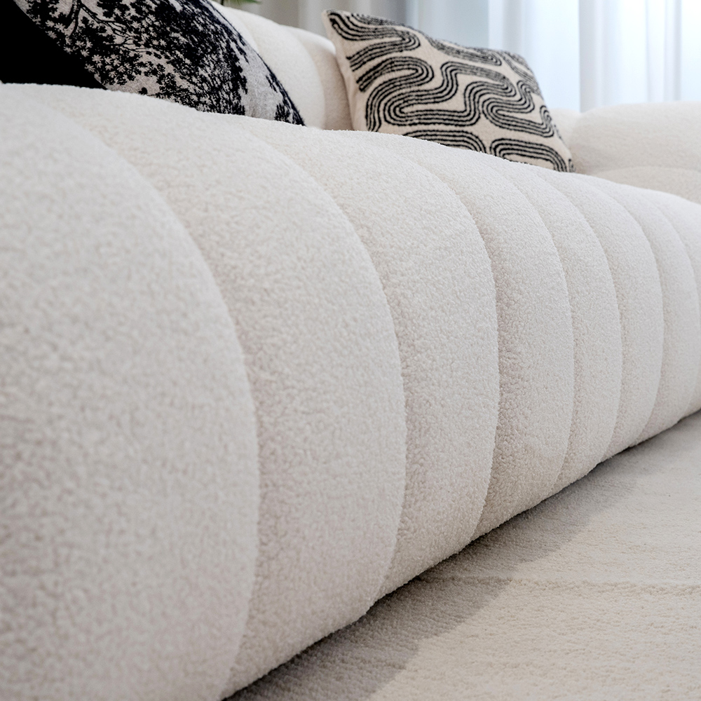 Kavisli koltuklu kanepe